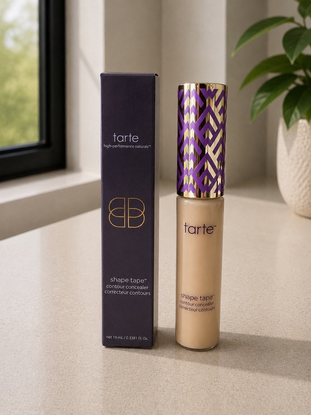 $32 New Tarte Double Duty Beauty Shape Tape Concealer Light Sand
